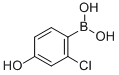 结构式 CAS# 766549-26-2, 2-氯-4-羟基苯硼酸
