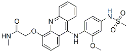 CAS#: 76708-52-6， 2-((9-((2-Methoxy-4-((Methylsulfonyl)Amino)Phenyl)Amino)-4- Acridinyl)Oxy)-N-Methyl-Acetamide