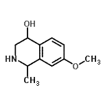 CAS#: 767223-76-7， 7-Methoxy-1-methyl-1,2,3,4-tetrahydro-4-isoquinolinol