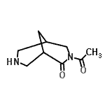 CAS#: 767266-64-8， 3-Acetyl-3,7-diazabicyclo[3.3.1]nonan-2-one