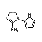 CAS#: 767571-58-4， 4,5-Dihydro-1'H-1,2'-biimidazol-2-amine