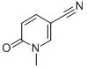 structure of CAS# 768-45-6, 1-Methyl-5-Cyanopyridine-2(1H)-One;1-Methyl-6-Oxo-Pyridine-3-Carbonitrile;1-Methyl-6-Oxo-3-Pyridinecarbonitrile;6-Keto-1-Methyl-Nicotinonitrile