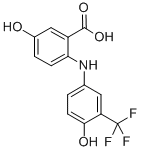 CAS#: 76874-95-8， 5-Hydroxy-2-[[4-Hydroxy-3-(Trifluoromethyl)Phenyl]Amino]Benzoic Acid