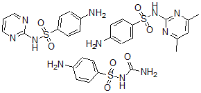 CAS#: 76902-28-8， 4-Amino-N-(4,6-Dimethylpyrimidin-2-Yl)Benzenesulfonamide, (4-Aminophenyl)Sulfonylurea, 4-Amino-N-Pyrimidin-2-Ylbenzenesulfonamide