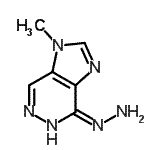 CAS#: 769084-43-7， 4-Hydrazino-1-methyl-1H-imidazo[4,5-d]pyridazine