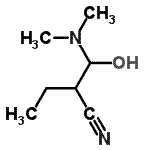 CAS#: 769095-05-8， 2-[(Dimethylamino)(hydroxy)methyl]butanenitrile