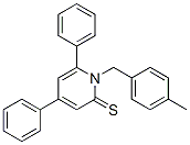 CAS#: 76950-85-1， 1-[(4-Methylphenyl)Methyl]-4,6-Di(Phenyl)Pyridine-2-Thione