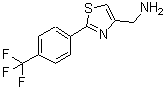 CAS#: 769920-90-3， [2-[4-(Trifluoromethyl)Phenyl]-1,3-Thiazol-4-Yl]Methylamine