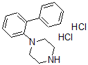 structure of CAS# 769944-87-8, 1-[1,1'-Biphenyl]-2-yl-Piperazine Dihydrochloride