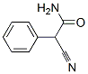 structure of CAS# 771-84-6, alpha-Cyano-Benzeneacetamide;2-Cyano-2-Phenyl-Acetamide;2-Cyano-2-Phenyl-Ethanamide;Nsc11338