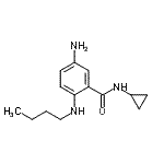 CAS#: 771429-87-9， 5-Amino-2-(butylamino)-N-cyclopropylbenzamide
