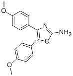 CAS#: 77151-48-5， 4,5-Bis-(4-Methoxy-Phenyl)-Oxazol-2-Ylamine