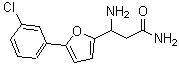 CAS#: 771522-75-9， 3-Amino-3-[5-(3-chlorophenyl)-2-furyl]propanamide
