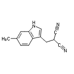 CAS#: 771526-85-3， [(6-Methyl-1H-indol-3-yl)methyl]malononitrile