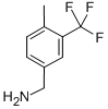 structure of CAS# 771581-64-7, 4-Methyl-3-(Trifluoromethyl)Benzylamine;4-METHYL-3-(TRIFLUOROMETHYL)BENZYLAMINE