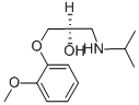 CAS 登录号：77164-22-8， (2R)-1-(2-甲氧基苯氧基)-3-(丙-2-基氨基)丙-2-醇