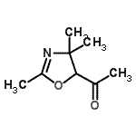 CAS#: 77219-10-4， 1-(2,4,4-Trimethyl-4,5-dihydro-1,3-oxazol-5-yl)ethanone
