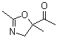 CAS#: 77219-13-7， 1-(2,5-Dimethyl-4,5-dihydro-1,3-oxazol-5-yl)ethanone