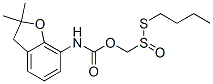 CAS#: 77248-49-8， (2,2-Dimethyl-3H-1-Benzofuran-7-Yl) N-(Butylsulfanylsulfinylmethyl)Carbamate