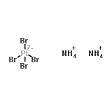 CAS#: 77259-34-8， Diammonium tetrabromoplatinate(2-)