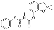 CAS#: 77267-56-2， (2,2-Dimethyl-3H-1-Benzofuran-7-Yl) N-Methyl-N-Phenylsulfanylsulfinylcarbamate