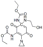 CAS#: 77280-56-9， Ethyl N-[2-(Aziridin-1-Yl)-4-(Ethoxycarbonylamino)-5-(2-Hydroxyethylamino)-3,6-Dioxo-1-Cyclohexa-1,4-Dienyl]Carbamate