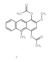 CAS#: 77282-22-5， (1-Acetyloxy-2-Methoxy-10-Methylacridin-10-Ium-4-Yl) Acetate Iodide