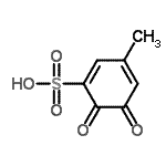 CAS#: 773028-46-9， 3-Methyl-5,6-dioxo-1,3-cyclohexadiene-1-sulfonic acid