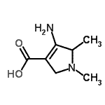 CAS#: 773099-89-1， 4-Amino-1,5-dimethyl-2,5-dihydro-1H-pyrrole-3-carboxylic acid