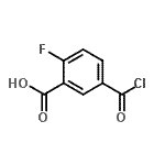 CAS#: 773100-75-7， 5-(Chlorocarbonyl)-2-fluorobenzoic acid