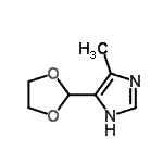 CAS#: 773102-75-3， 4-(1,3-Dioxolan-2-yl)-5-methyl-1H-imidazole