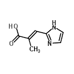 CAS#: 773112-64-4， (E)-3-(1H-imidazol-2-yl)-2-methyl-prop-2-enoic acid