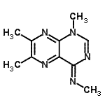 CAS#: 773784-99-9， (4Z)-N,1,6,7-Tetramethyl-4(1H)-pteridinimine
