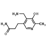 CAS#: 773832-31-8， 3-[4-(Aminomethyl)-5-hydroxy-6-methyl-3-pyridinyl]propanamide