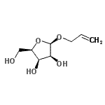 CAS#: 773896-71-2， Allyl beta-D-lyxofuranoside