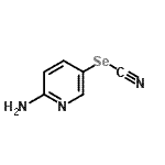 CAS#: 77404-69-4， 6-Amino-3-pyridinyl selenocyanate