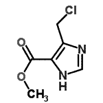 CAS#: 774142-69-7， Methyl 4-(chloromethyl)-1H-imidazole-5-carboxylate