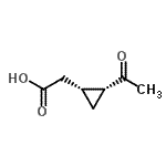 CAS#: 774214-57-2， [(1R,2R)-2-Acetylcyclopropyl]acetic acid