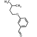 结构式 CAS# 77422-25-4, 3-(3-甲基丁氧基)苯甲醛