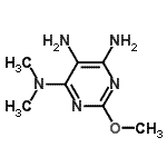 CAS#: 774484-89-8， 2-Methoxy-N<sup>4</sup>,N<sup>4</sup>-dimethyl-4,5,6-pyrimidinetriamine