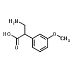 CAS#: 774506-34-2， 3-Amino-2-(3-methoxyphenyl)propanoic acid