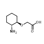CAS#: 774508-34-8， {[(1R,2R)-2-Aminocyclohexyl]oxy}acetic acid
