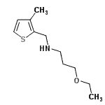 CAS#: 774554-07-3， 3-Ethoxy-N-[(3-methyl-2-thienyl)methyl]-1-propanamine