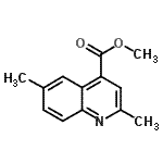 CAS#: 774586-89-9， Methyl 2,6-dimethyl-4-quinolinecarboxylate