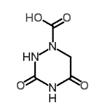 CAS#: 775229-16-8， 3,5-Dioxo-1,2,4-triazinane-1-carboxylic acid