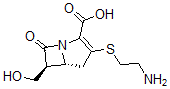 CAS#: 77550-86-8， (5R,6S)-3-(2-Aminoethylsulfanyl)-6-(Hydroxymethyl)-7-Oxo-1-Azabicyclo[3.2.0]Hept-2-Ene-2-Carboxylic Acid