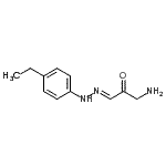 CAS#: 775535-29-0， (3E)-1-Amino-3-[(4-ethylphenyl)hydrazono]acetone