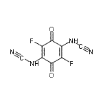 CAS#: 775564-87-9， (2,5-Difluoro-3,6-dioxo-1,4-cyclohexadiene-1,4-diyl)dicyanamide