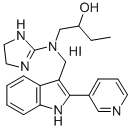 CAS#: 77587-93-0， 1-[4,5-Dihydro-1H-Imidazol-2-Yl-[(2-Pyridin-3-Yl-1H-Indol-3-Yl)Methyl]Amino]Butan-1-Ol Hydroiodide