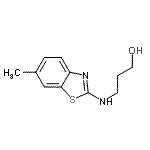 CAS#: 77595-19-8， 3-[(6-Methyl-1,3-benzothiazol-2-yl)amino]-1-propanol